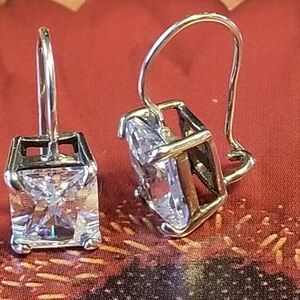 Silpada Sterling Silver & Zirconia Earrings